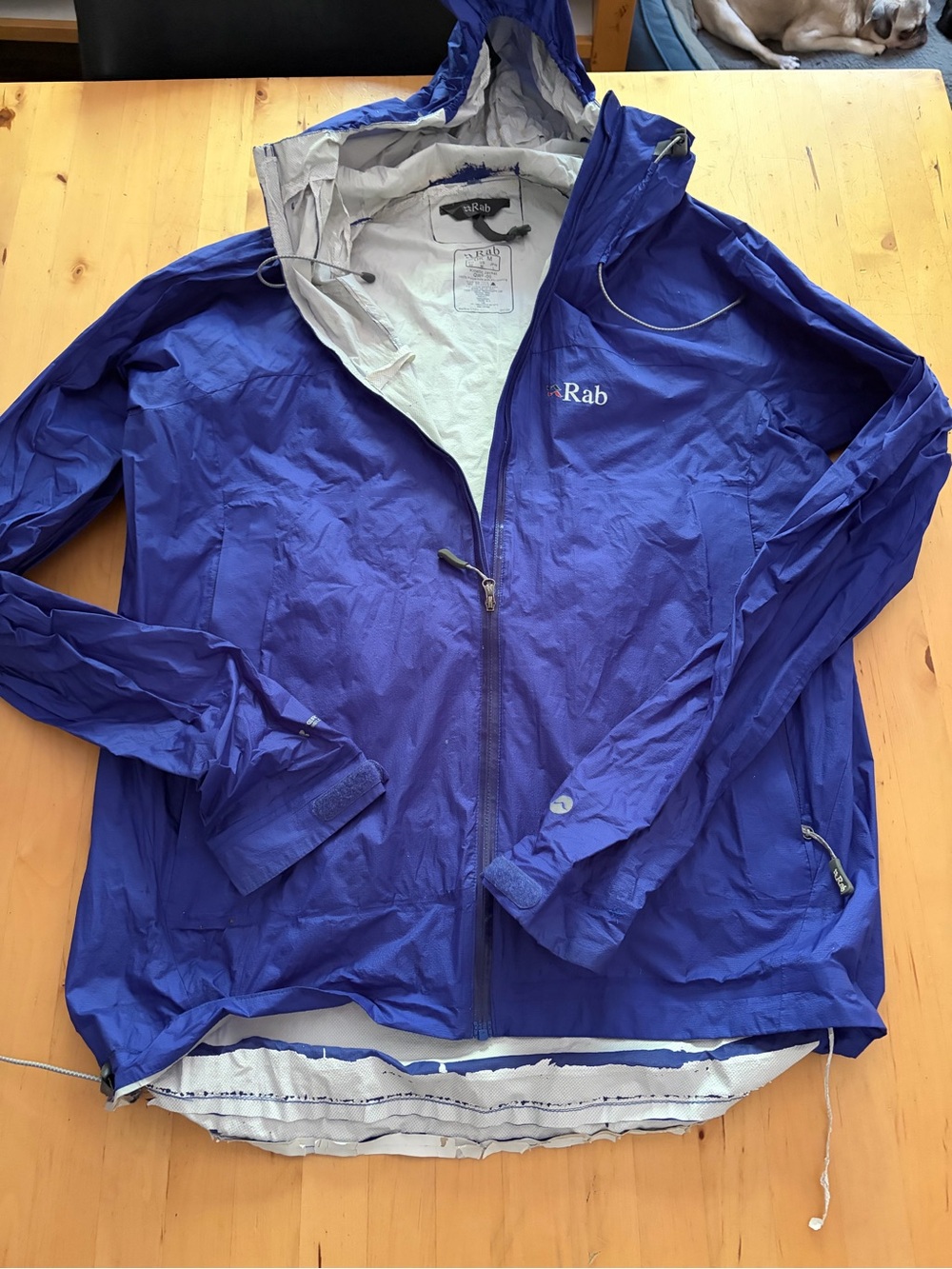 Rab Lightweight Purple Rain Jacket